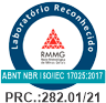 Laboratório Homologado pela REDE METROLÓGICA na Norma ABNT NBR ISO/IEC 17025:2005 processo nº 282.01/15.